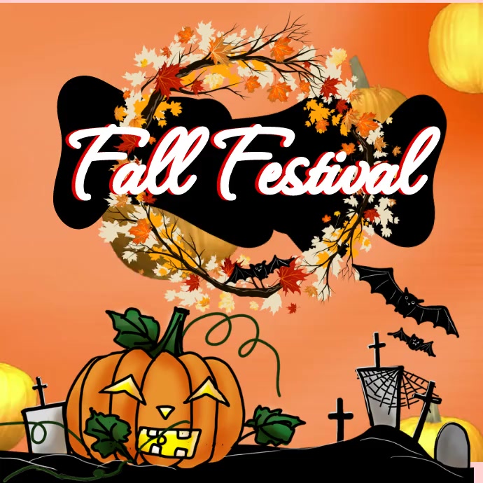 Fall Fest Header fall festival Template | PosterMyWall