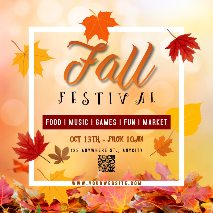 Plantilla de Fall Festival | PosterMyWall