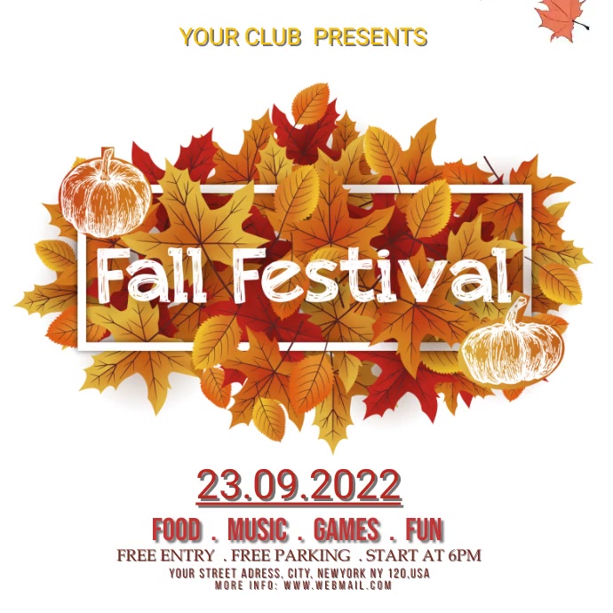 Fall Website Copy of FALL FESTIVAL | PosterMyWall