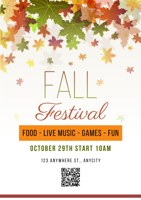Fall Festival Template | PosterMyWall