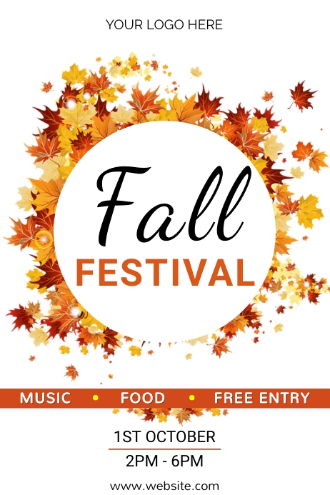 Fall Festival Template | PosterMyWall