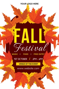fall festival Template | PosterMyWall