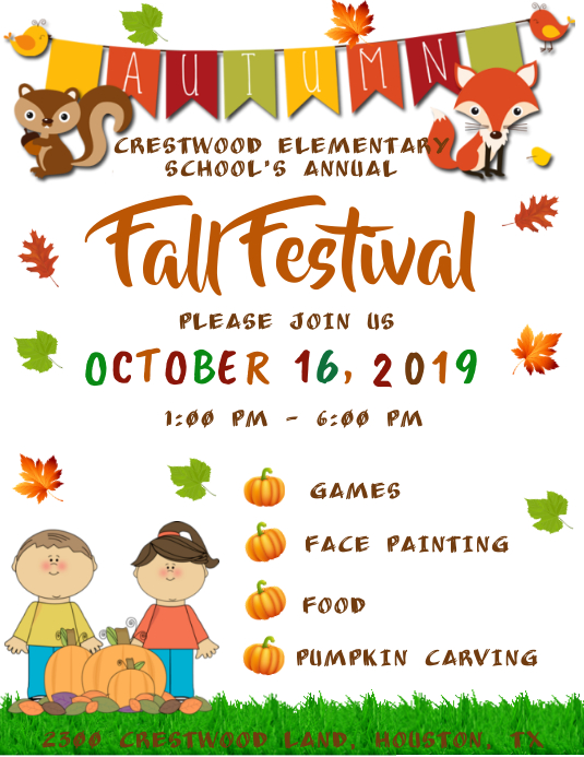 Fall Festival Template PosterMyWall