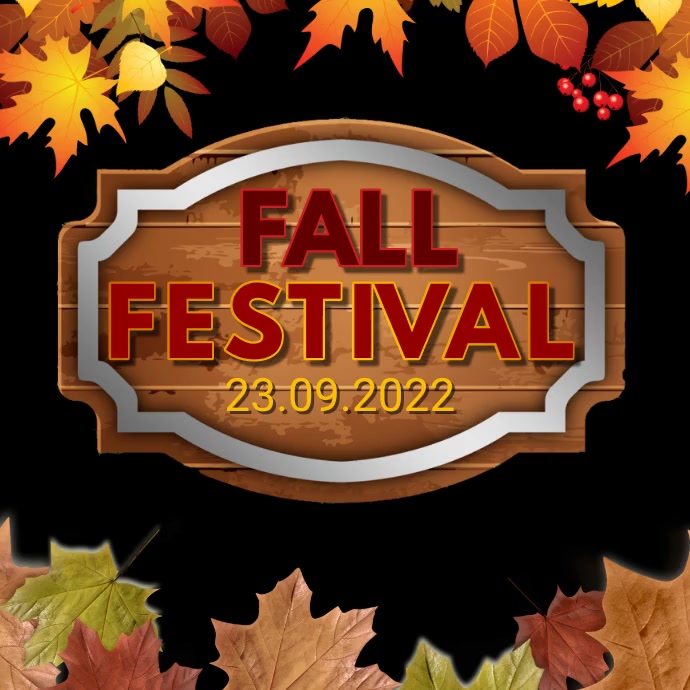 FALL FESTIVAL Template | PosterMyWall