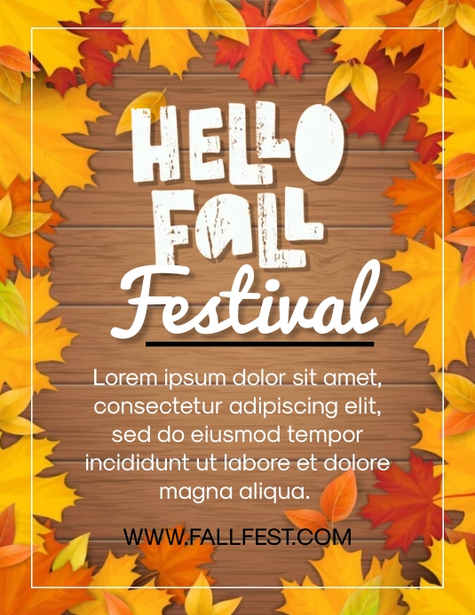Fall Festival Template | PosterMyWall