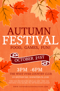 Fall Leasing Flyer Template | PosterMyWall