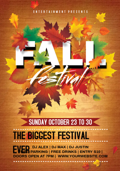 Fall festival Template | PosterMyWall