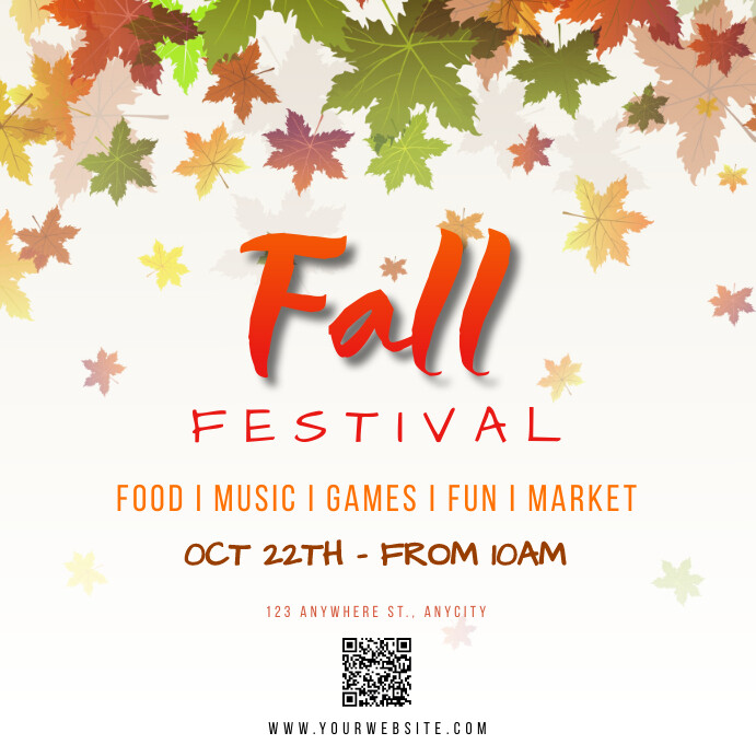 Fall Festival Template | PosterMyWall