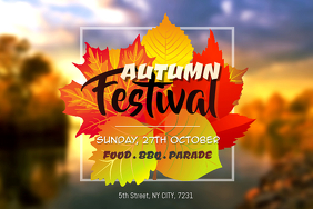 Design Free Fall Posters In Minutes | PosterMyWall