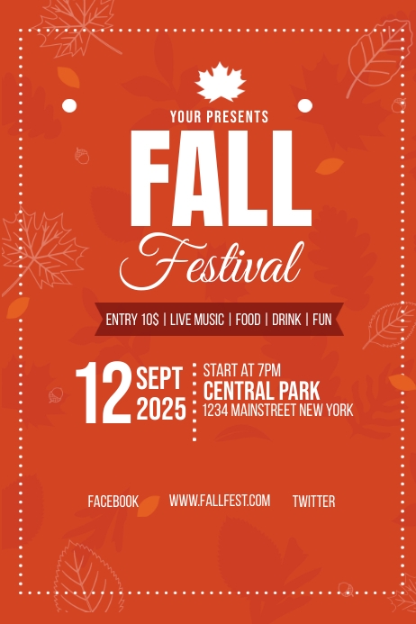 Copy of Fall Festival Event | PosterMyWall