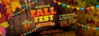 Fall Festival Facebook Cover Photo template