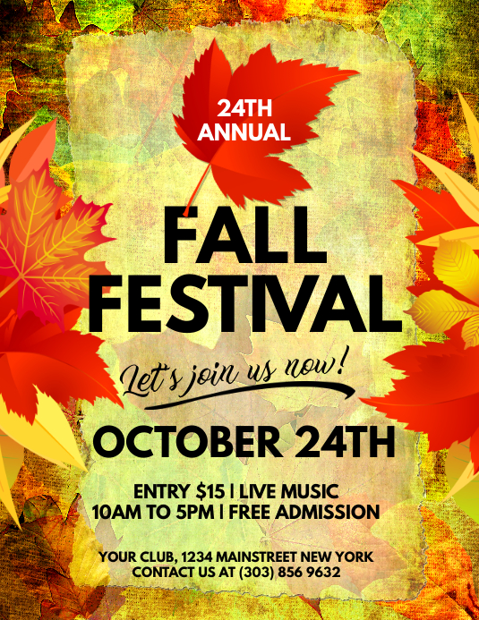 fall-festival-flyer-templates-free