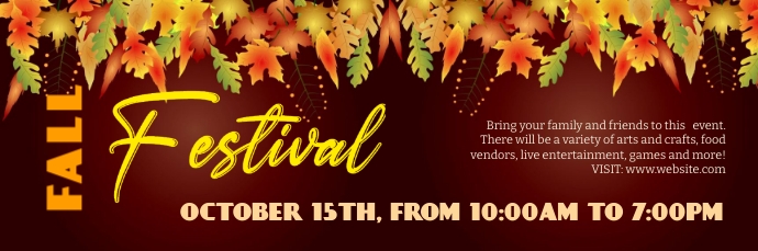 Fall festival free template | PosterMyWall