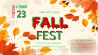 Fall Festival Twitter Post Twitter Post template