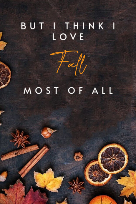 FALL FLYER POSTER Template | PosterMyWall