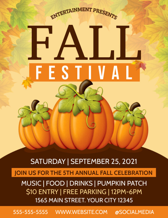 FALL FLYERS | PosterMyWall