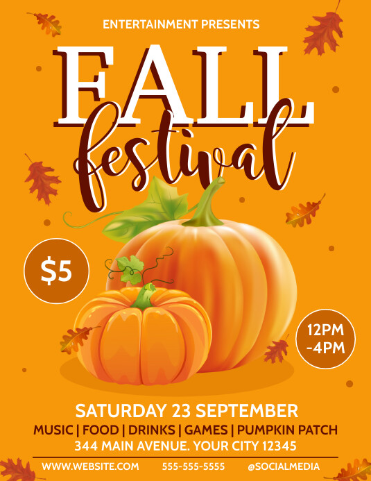 Fyers Fall FALL FLYERS Template | PosterMyWall