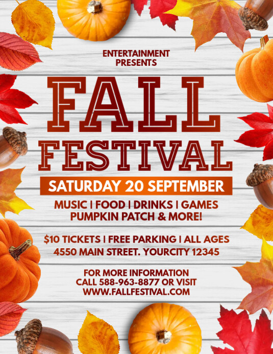 FALL FLYERS | PosterMyWall