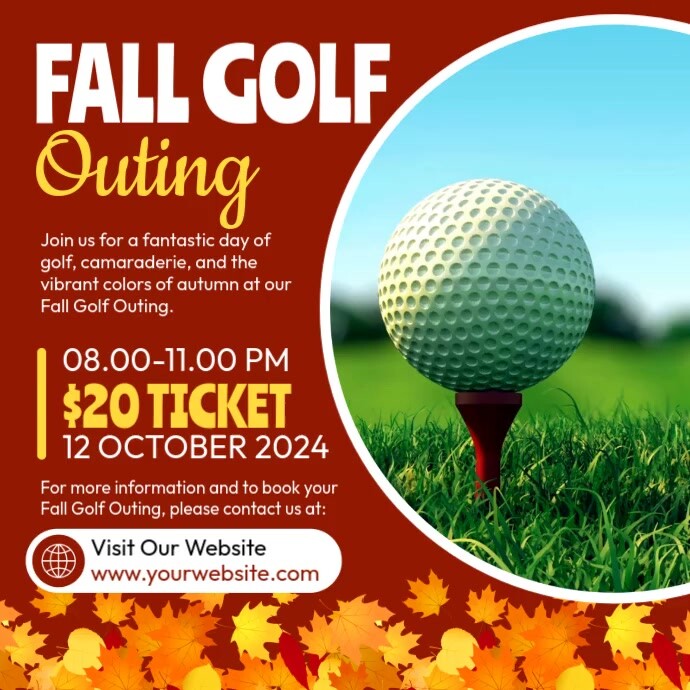 Fall Golf Outing Fall Golf Outing Template | PosterMyWall