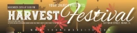 Fall Harvest Festival Banner Template