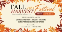Fall Harvest Festival Ibinahaging Larawan sa Facebook template