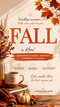 Putih Fall Season Instagram Story Template