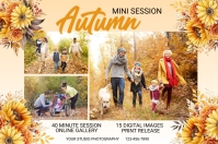 Fall Mini Session Template | PosterMyWall