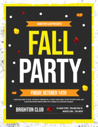 Fall Party Template PosterMyWall