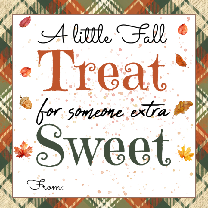 Fall Treat Gift Instagram Ad Template | PosterMyWall