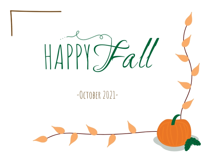 Fall Poster Template | PosterMyWall