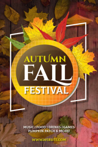 Fall Poster Template | PosterMyWall