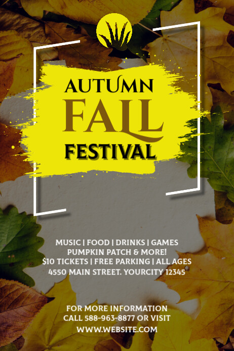 Fall Poster Template | PosterMyWall