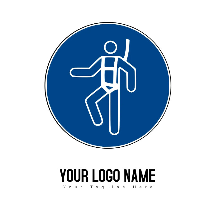 Fall protection Safety harness Personal prote Template | PosterMyWall