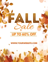 Fall Sale Printable Fall Sale Template | PosterMyWall