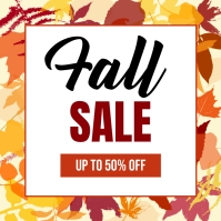 FALL SALE Template | PosterMyWall