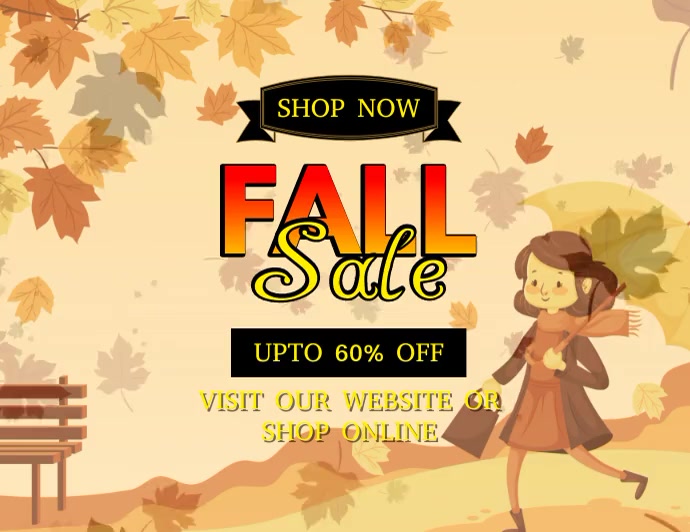 Fall Sale Script Copy of fall sale | PosterMyWall