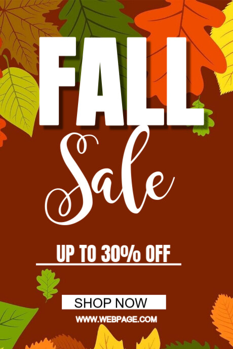 fall sale Grafik Tumblr template
