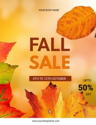 fall sale Template | PosterMyWall
