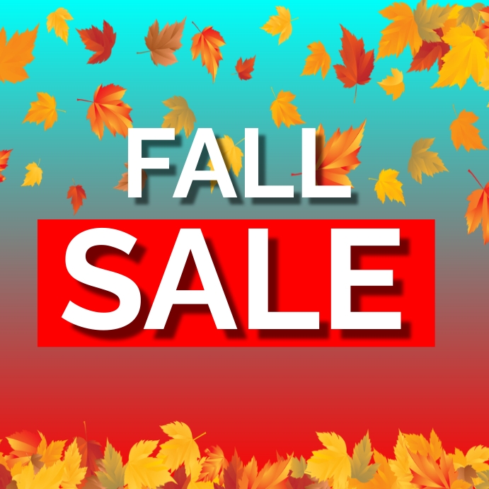 Fall Sale Template PosterMyWall