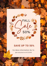 Fall sale Template | PosterMyWall
