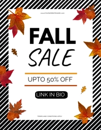 Fall Sale Printable Fall sale Template | PosterMyWall
