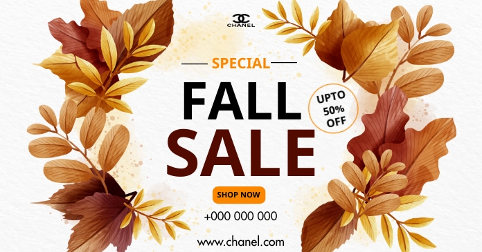 Weekend Sale Fall Fall sale Template | PosterMyWall