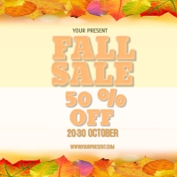 Fall Sale Template | PosterMyWall