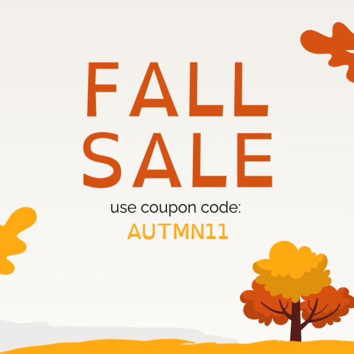 Fall Sale Script Fall Sale Template | PosterMyWall