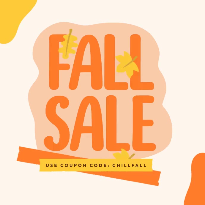 Fall Sale Script Fall Sale Template | PosterMyWall