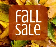 Fall Sale Template Rectángulo Mediano