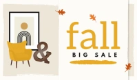 Fall Sale Template Etiqueta