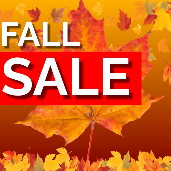 Plantilla de Publicitario de Ventas de Otoño | PosterMyWall