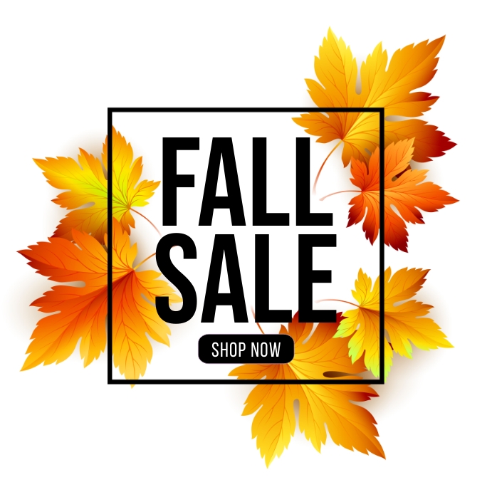 Fall sales Template | PosterMyWall