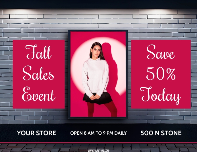 FALL SALES EVENT Template | PosterMyWall